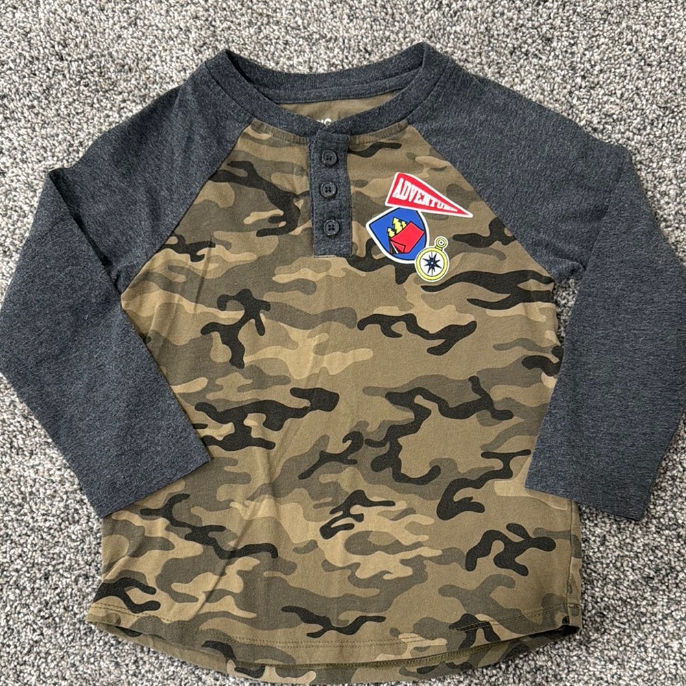 Boys 3/4 Sleeve 5T